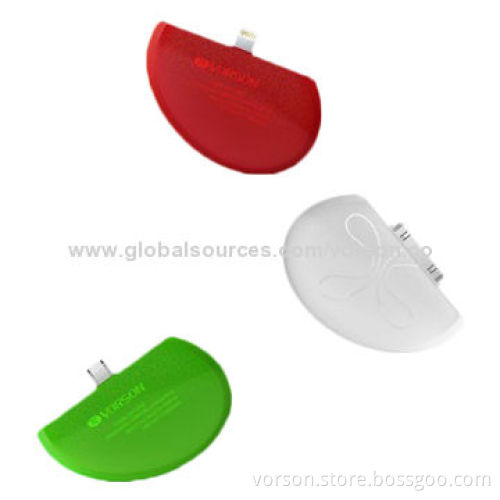 1,000mAh Li-polymer Portable Power Bank for Samsung, HTC, RIM's BlackBerry, Nokia, 5V/500mA InputNew